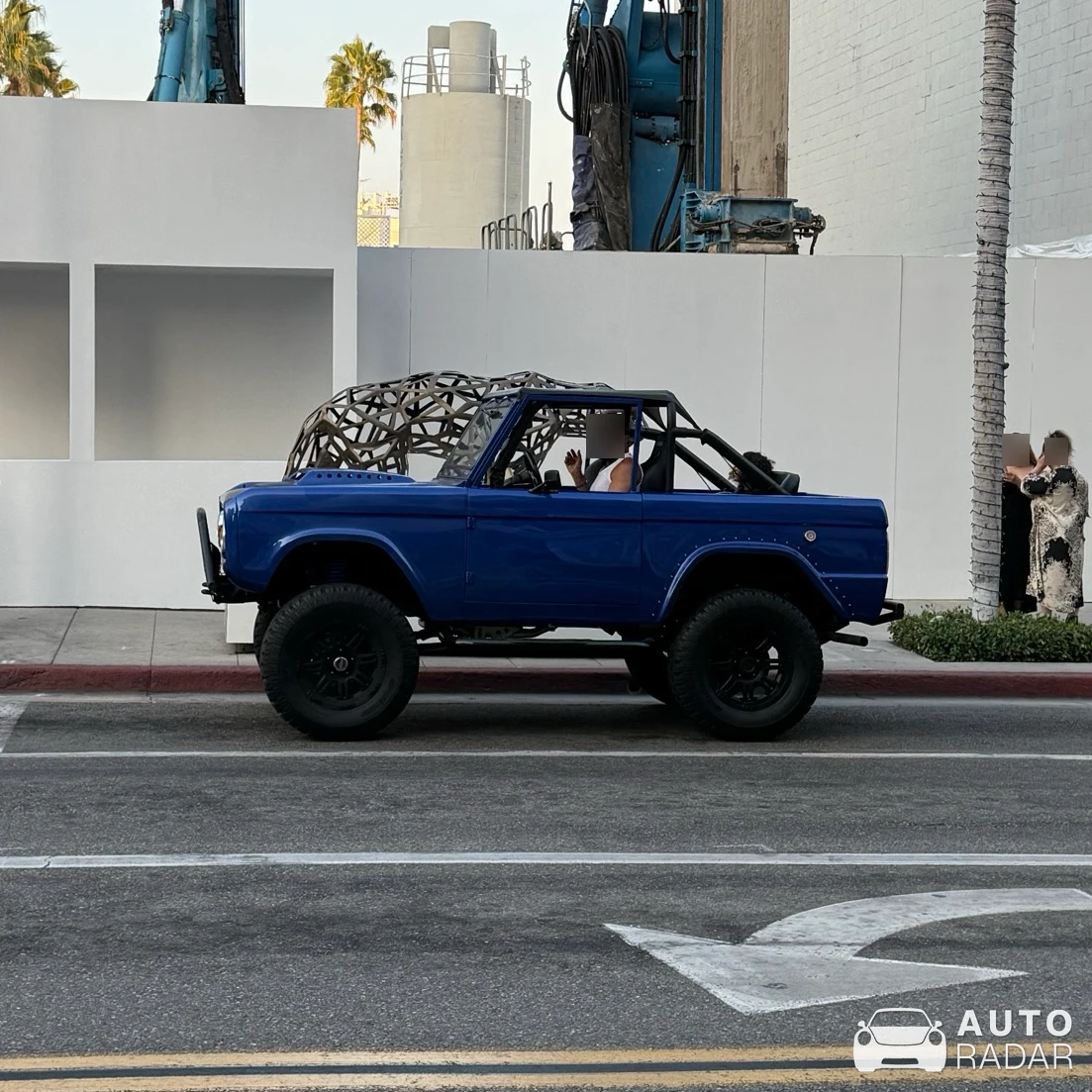 Ford Bronco 1978 spotted in Beverly Hills