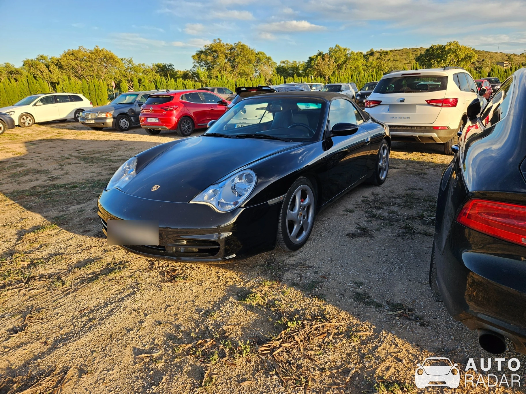 Porsche 996 Carrera 4 Cabriolet spotted in Cheste, Spain