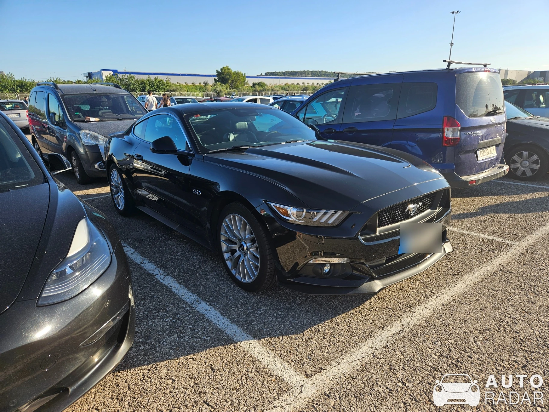 Ford Mustang GT spotted in Cheste, Spain