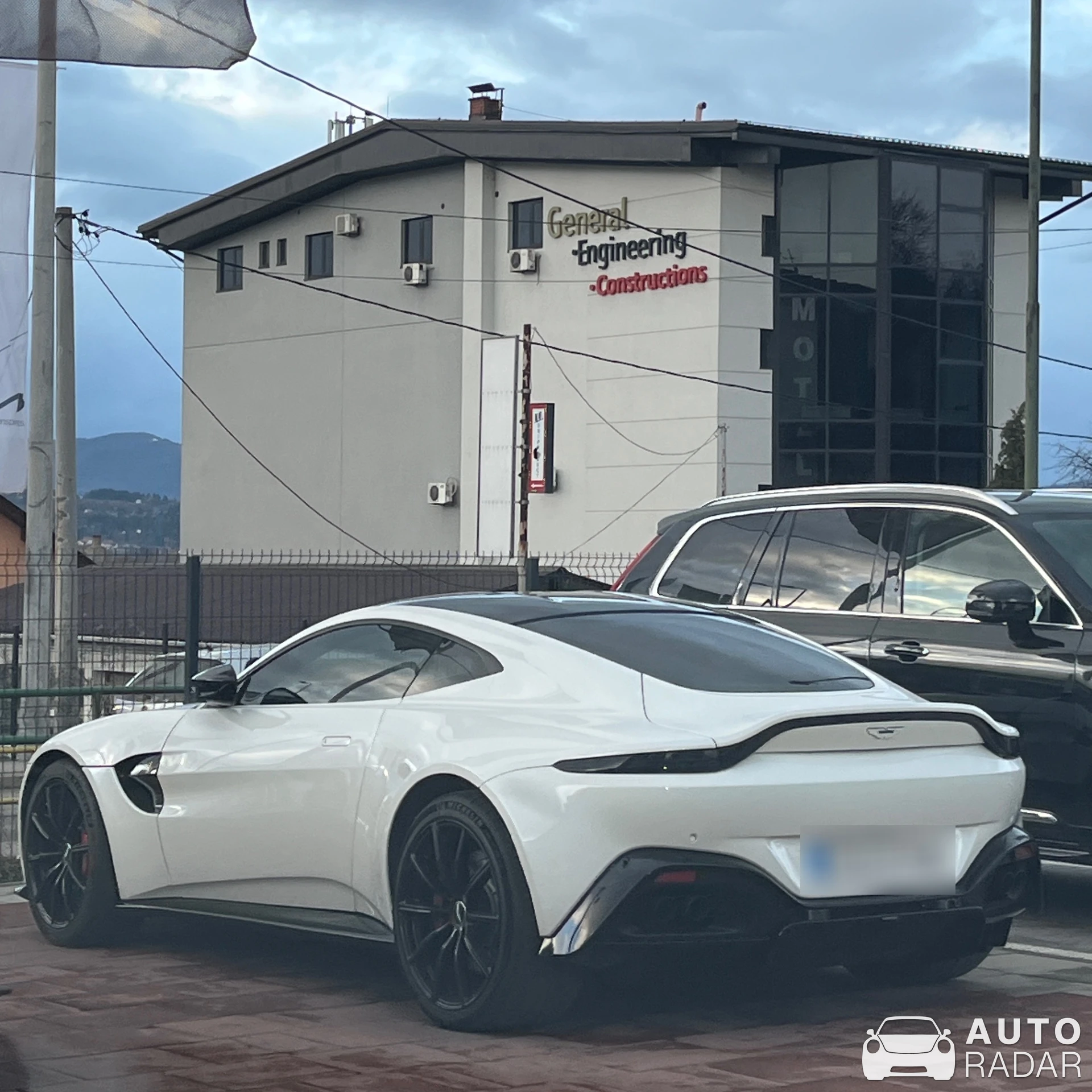 Aston Martin V8 Vantage 2018 spotted in Sarajevo, Bosnia and Herzegovina