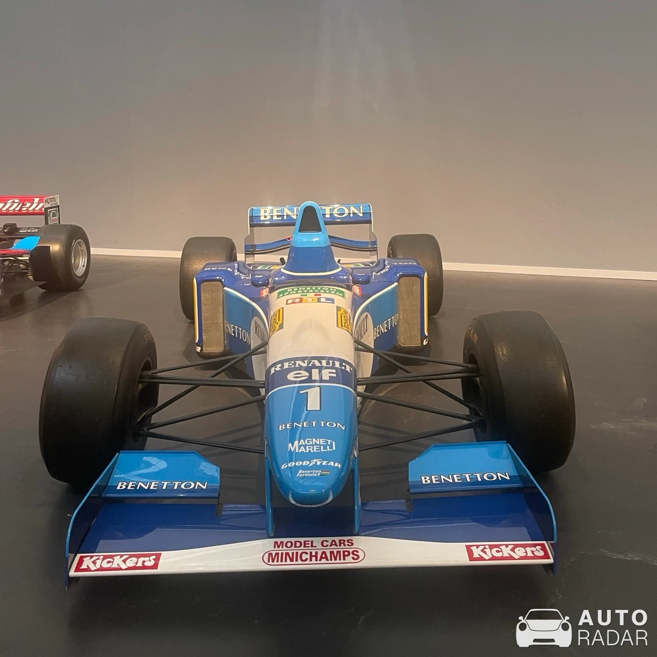 Benetton B195 spotted in Mulhouse