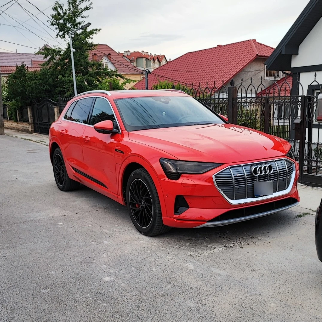 Audi Q4 E-Tron spotted in Chișinău