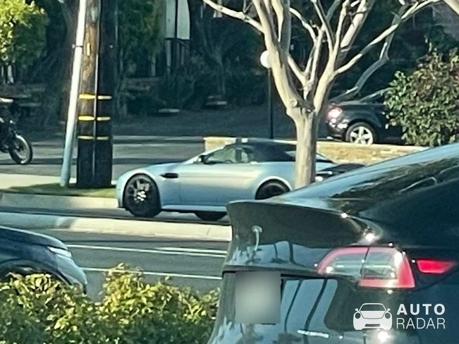 Aston Martin V12 Vantage Roadster spotted in Torrance, United States