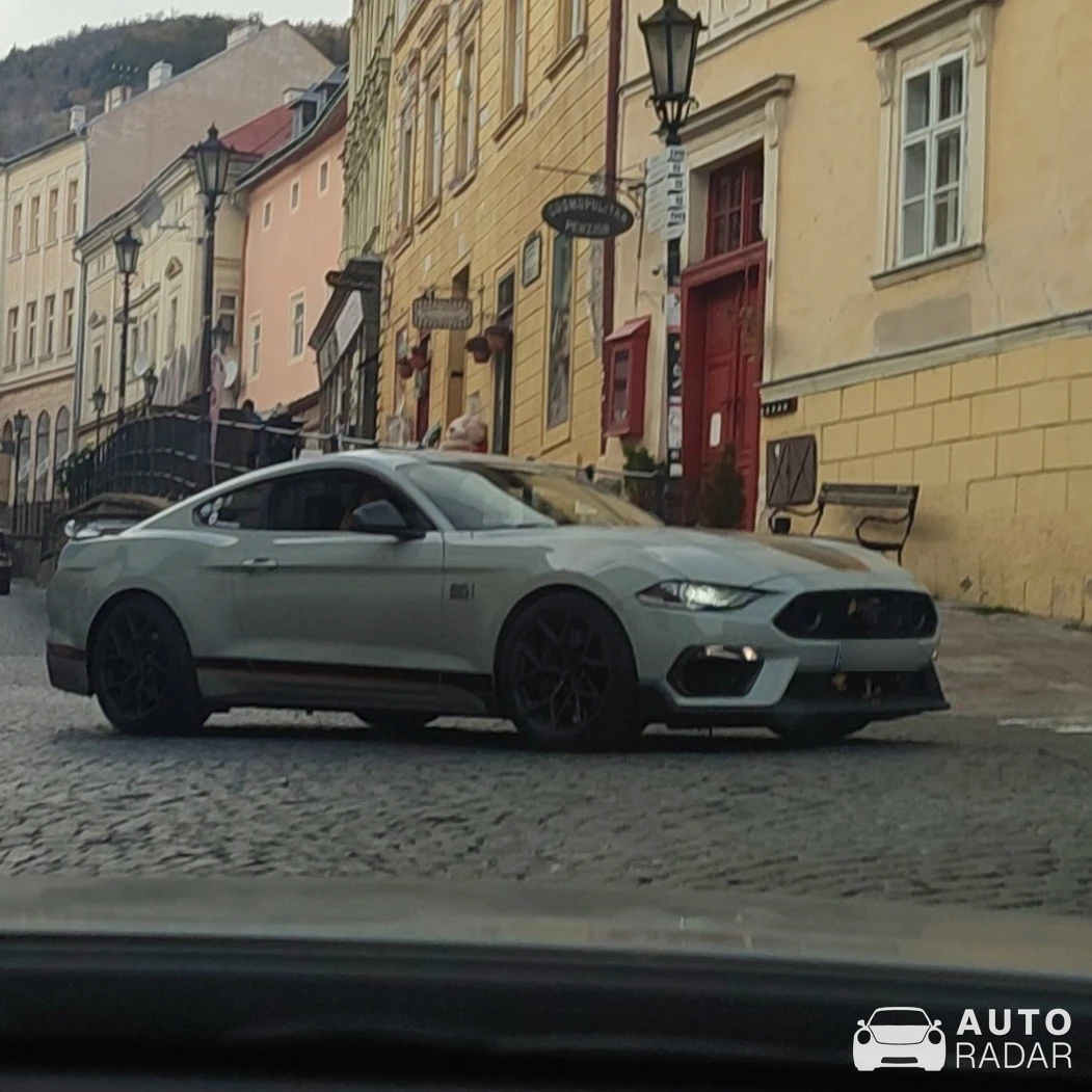 Ford Mustang Mach 1 S550 spotted in Banská Štiavnica, Slovakia