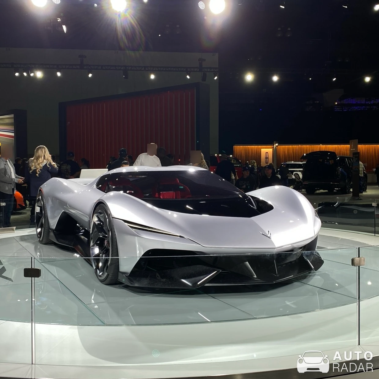 Chevrolet Corvette CX Concept spotted in Los Angeles