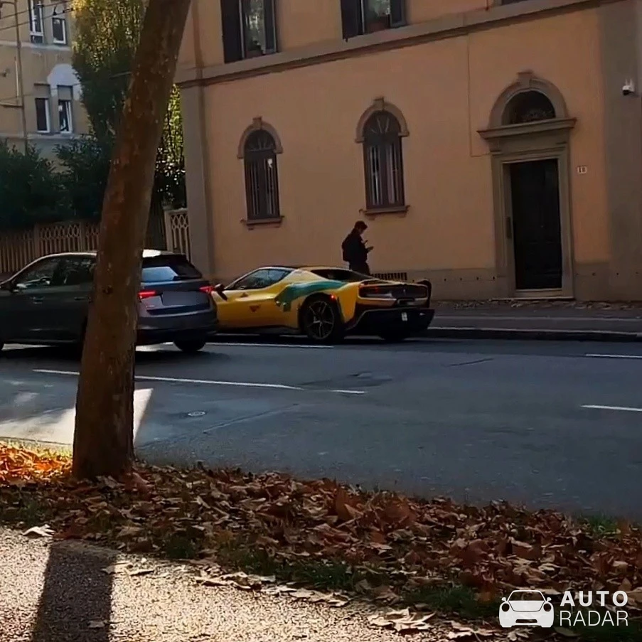 Ferrari 296 Versione Speciale Mule spotted in Bologna