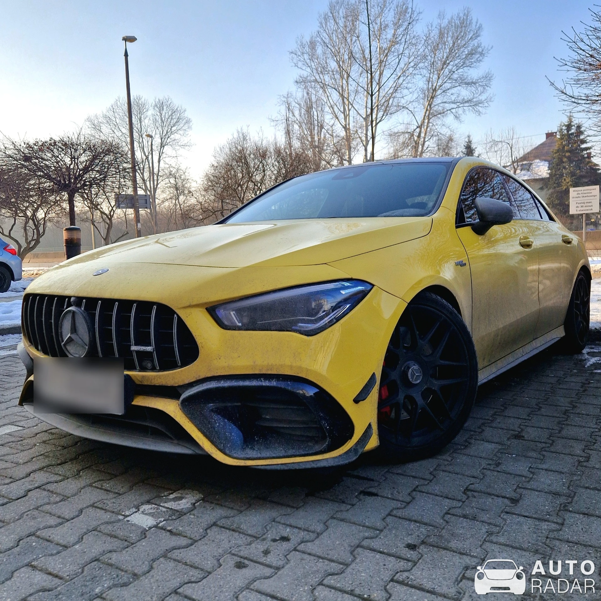 Mercedes-AMG CLA 45 S C118 spotted in Kraków, Poland