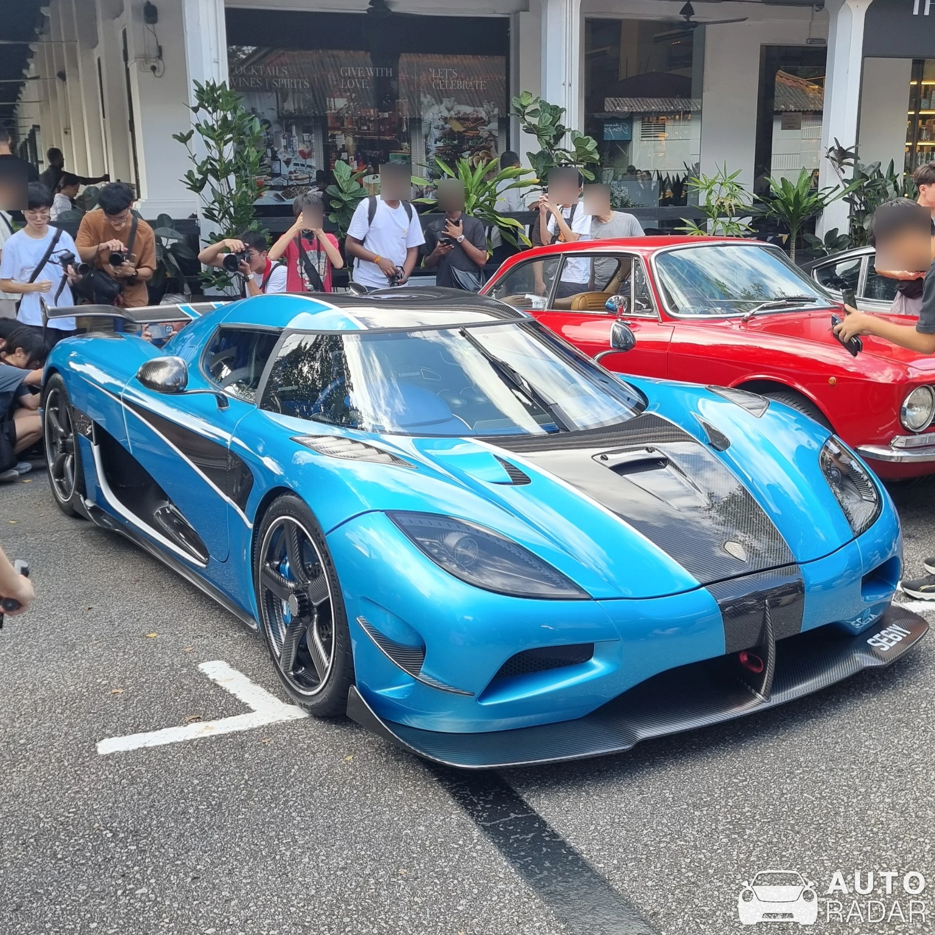 Koenigsegg Agera S+ Medusa spotted in Singapore