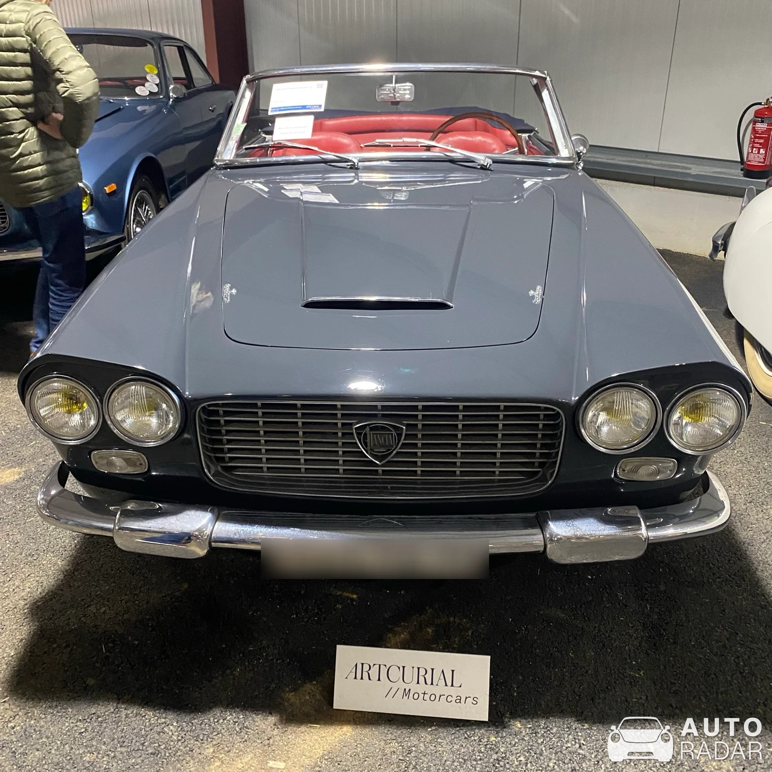 Lancia Flaminia Convertible spotted in Vernon