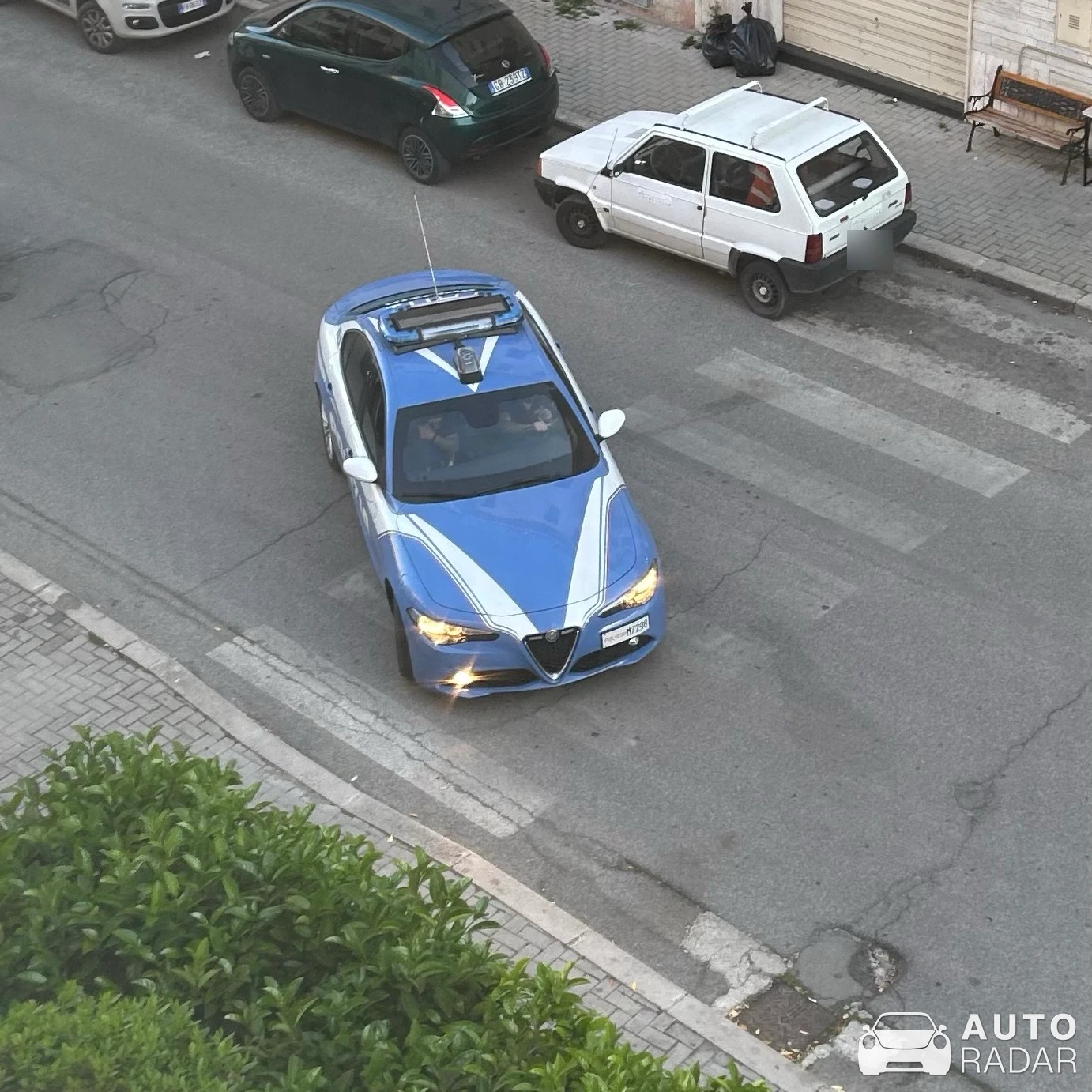 Alfa Romeo Giulia Polizia spotted in Matera