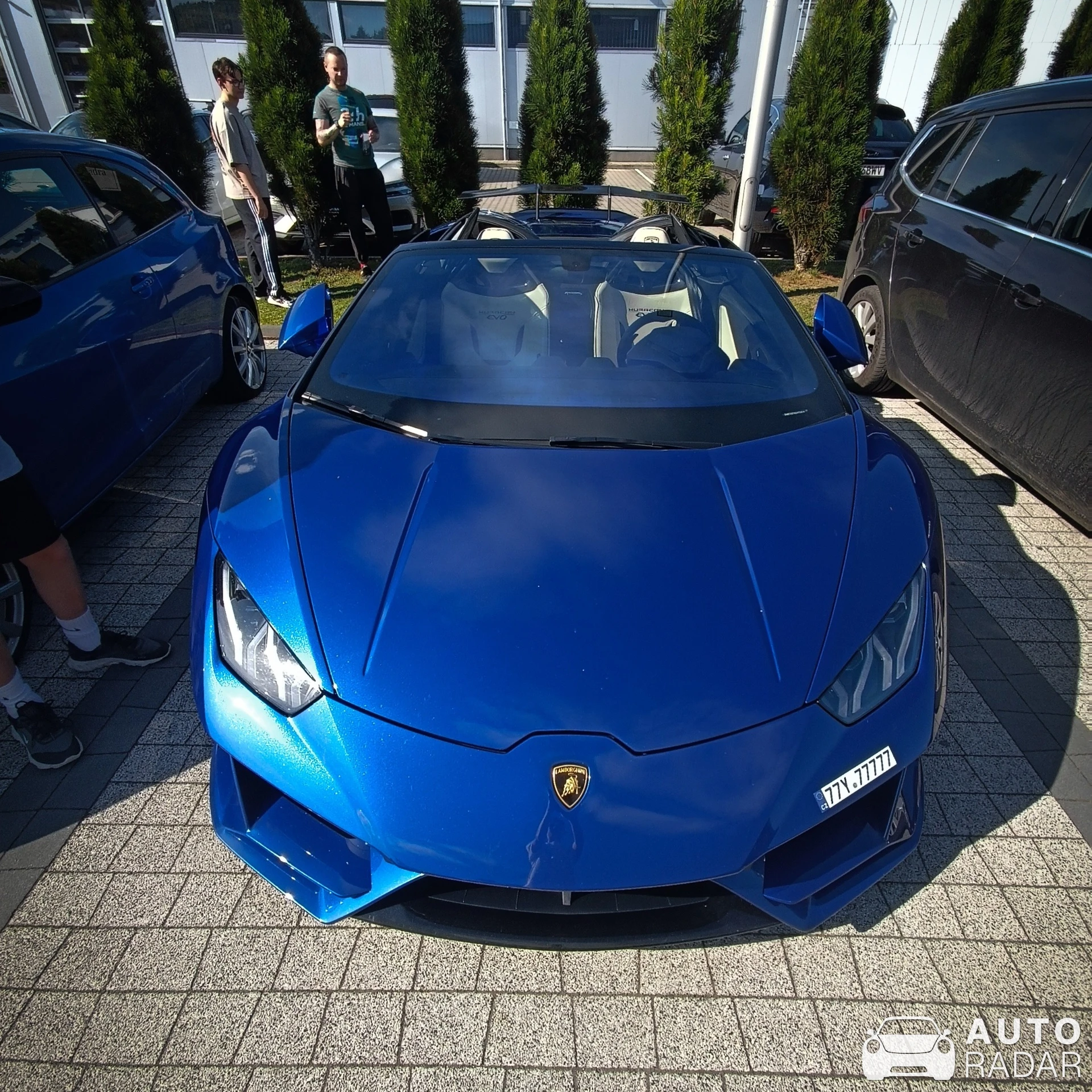 Lamborghini Huracán LP640-4 EVO Spyder spotted in Katowice, Poland