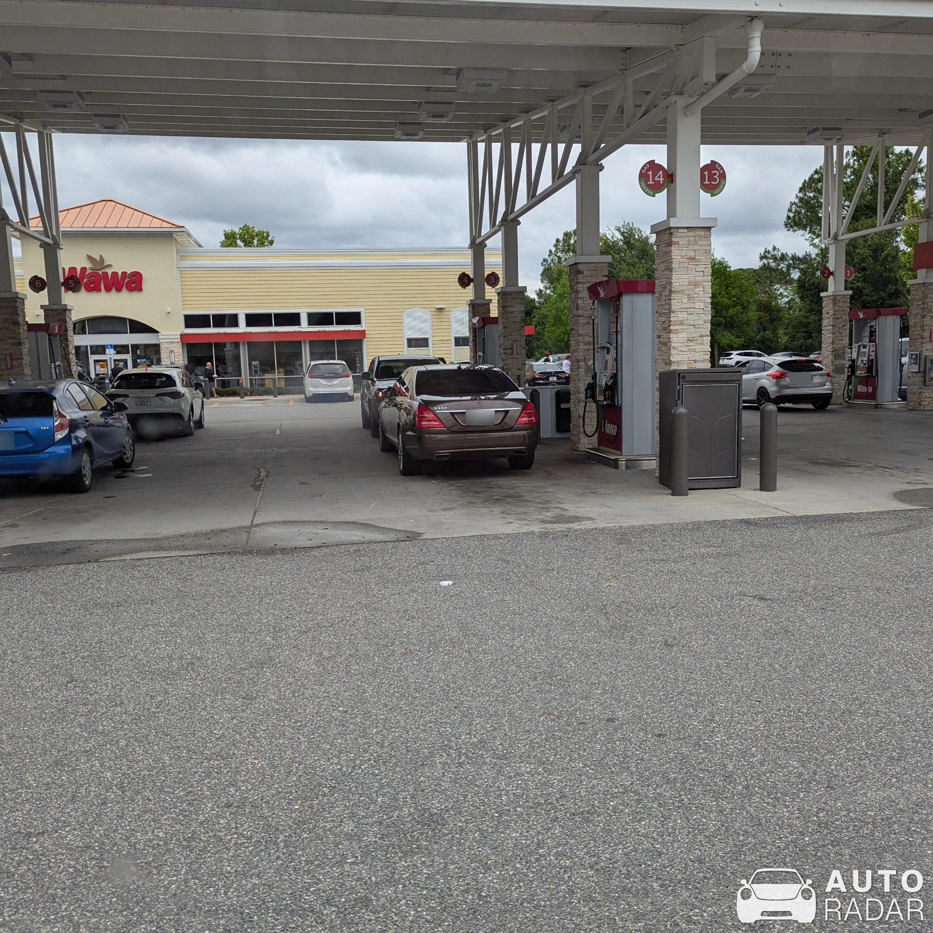 Mercedes-Benz S 550 W221 spotted in Winter Garden