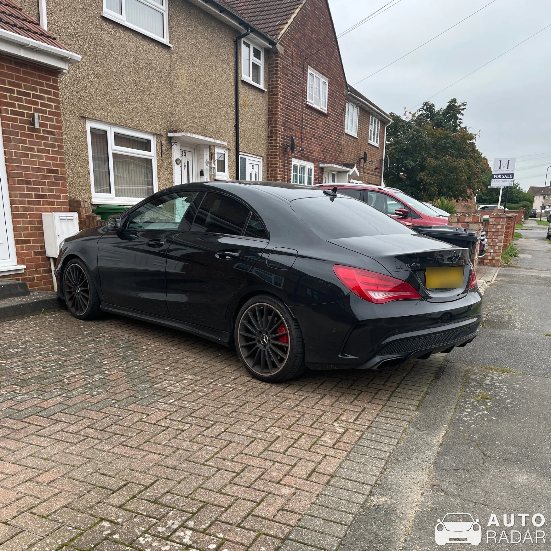 Mercedes-AMG CLA 45 C117 2017 spotted in Berkshire, United Kingdom