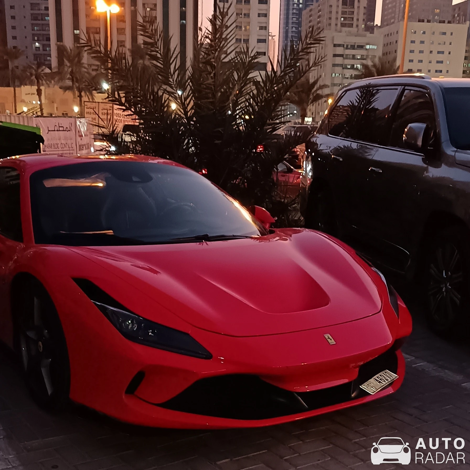 Ferrari F8 Spider spotted in Sharjah, United Arab Emirates
