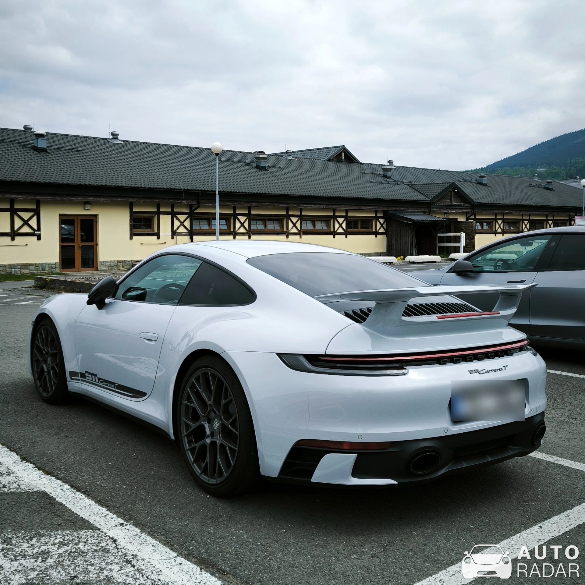 Porsche 992 Carrera T MkII spotted in Čeladná