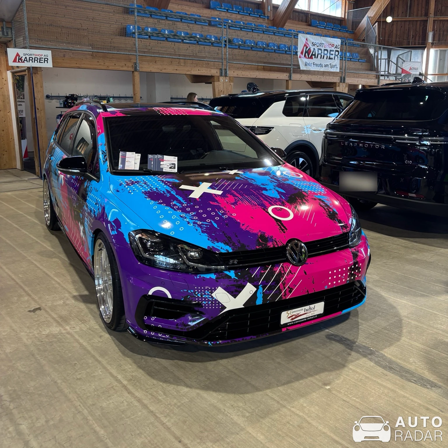 Volkswagen Golf VII R400 spotted in Laufen
