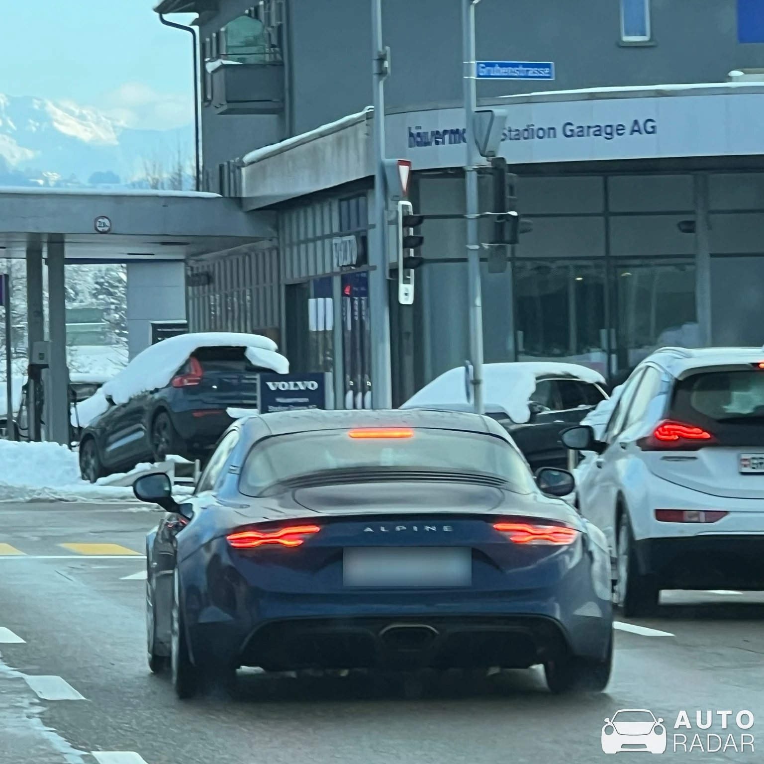 Alpine A110 spotted in Wetzikon, Schweiz