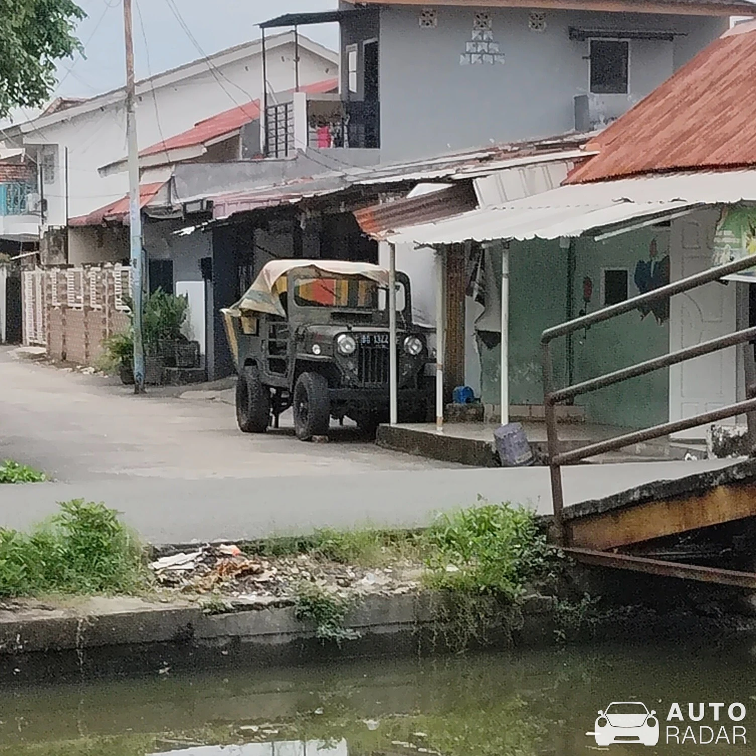 Jeep Willys MB spotted in Palembang, Indonesia