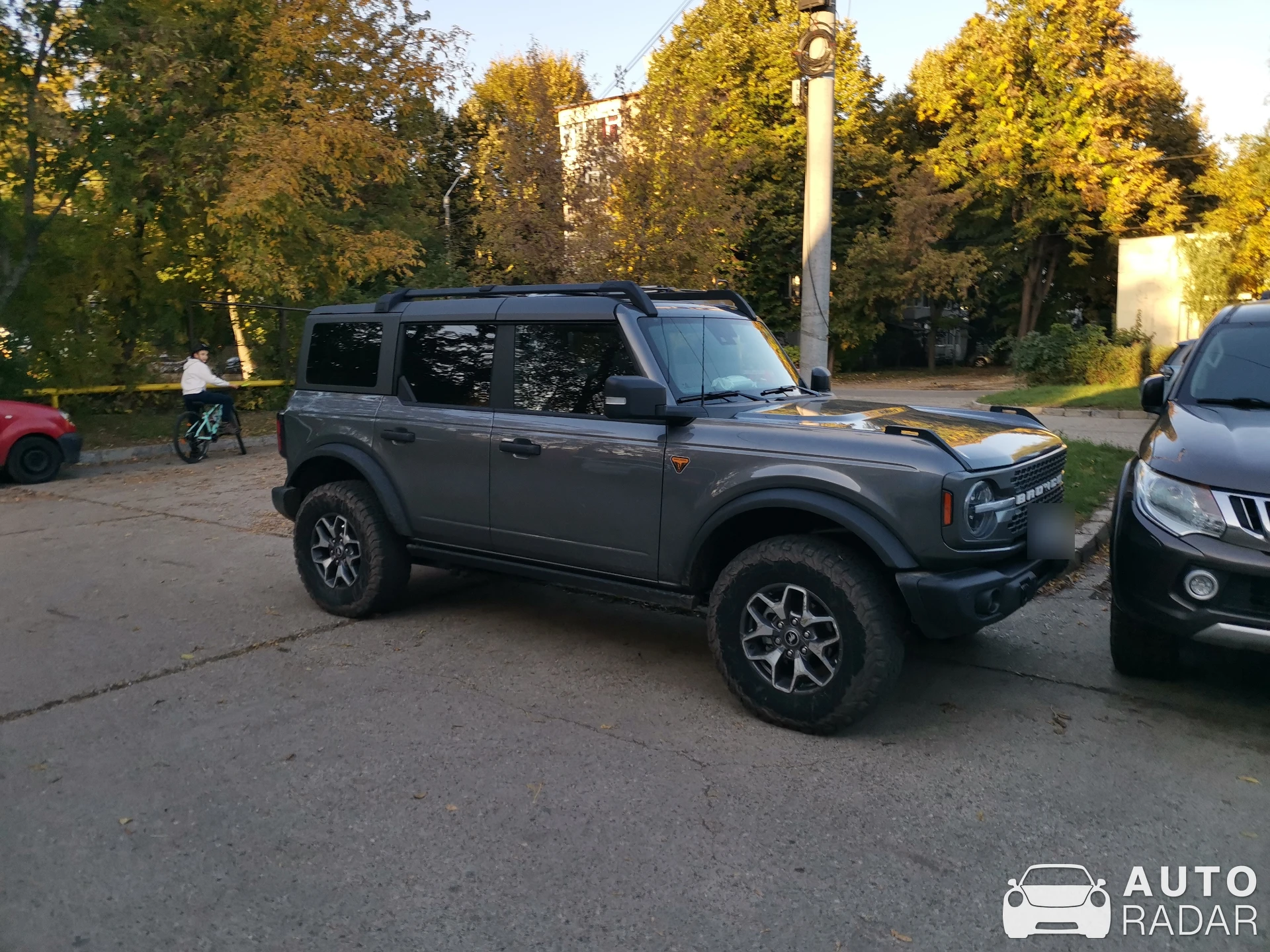 Ford Bronco Wildtrak spotted in Bacău