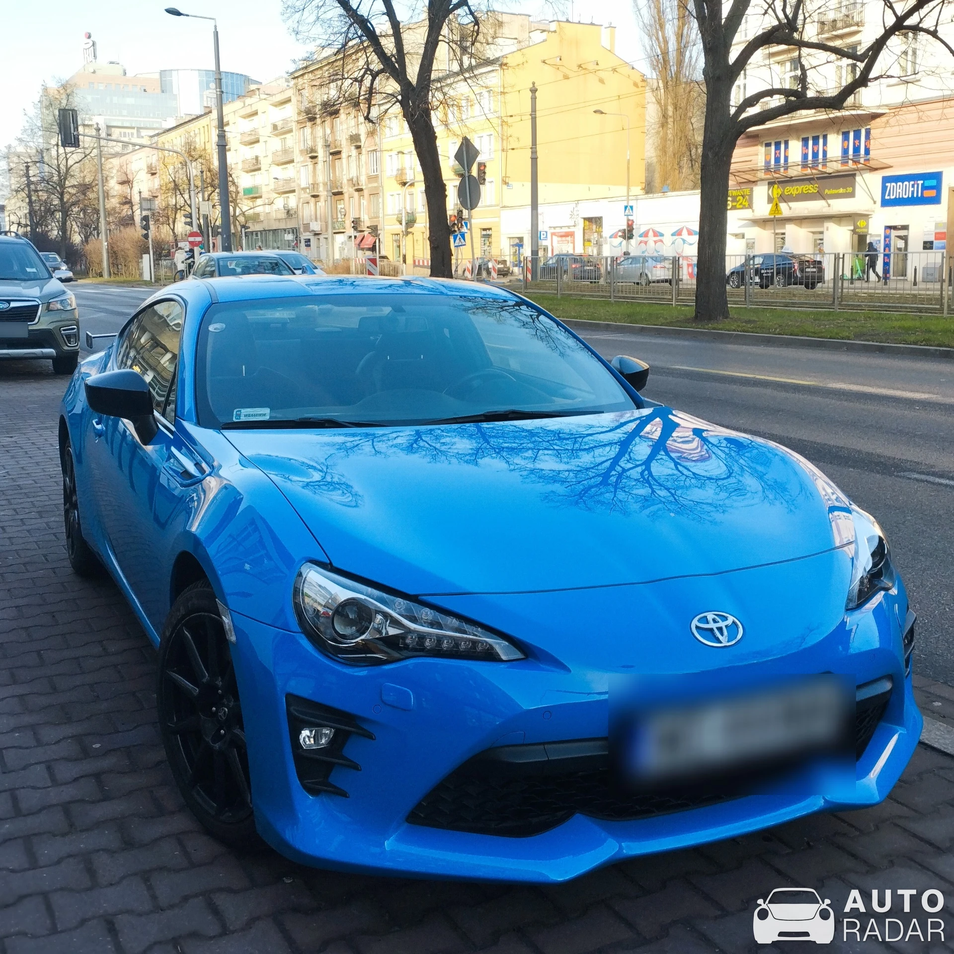 Toyota GT86 spotted in Warszawa, Polska