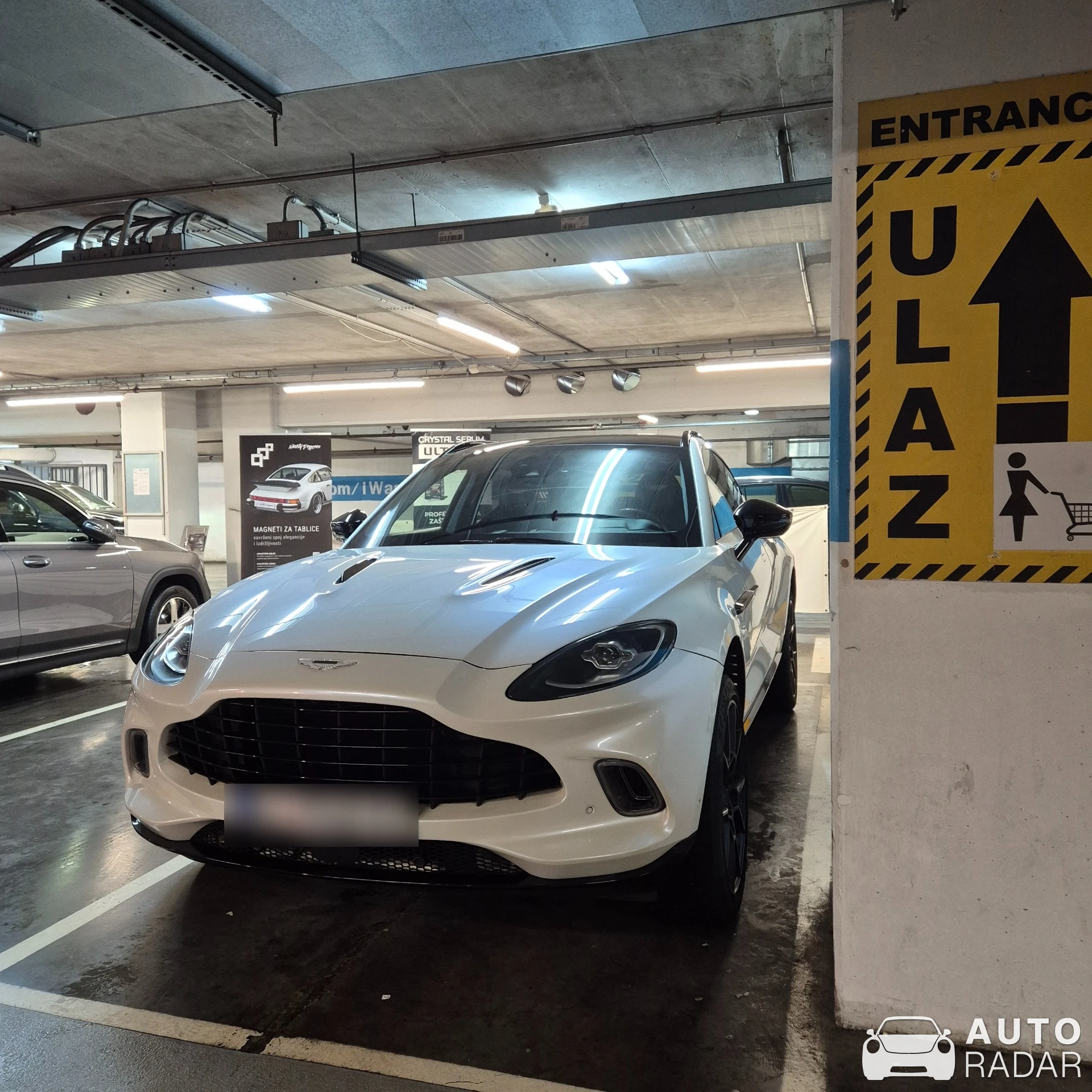 Aston Martin DBX spotted in Rijeka, Croatia