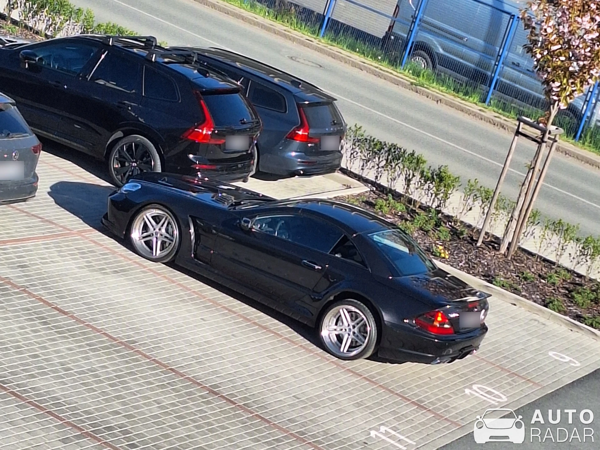 Mercedes-Benz SL 65 AMG R230 spotted in Karlštejn