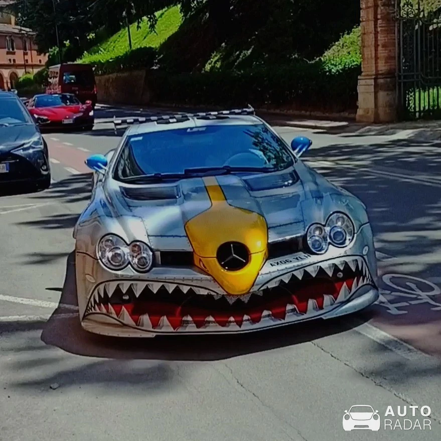 Mercedes-Benz SLR McLaren HDK by MSO spotted in Bologna, Italy