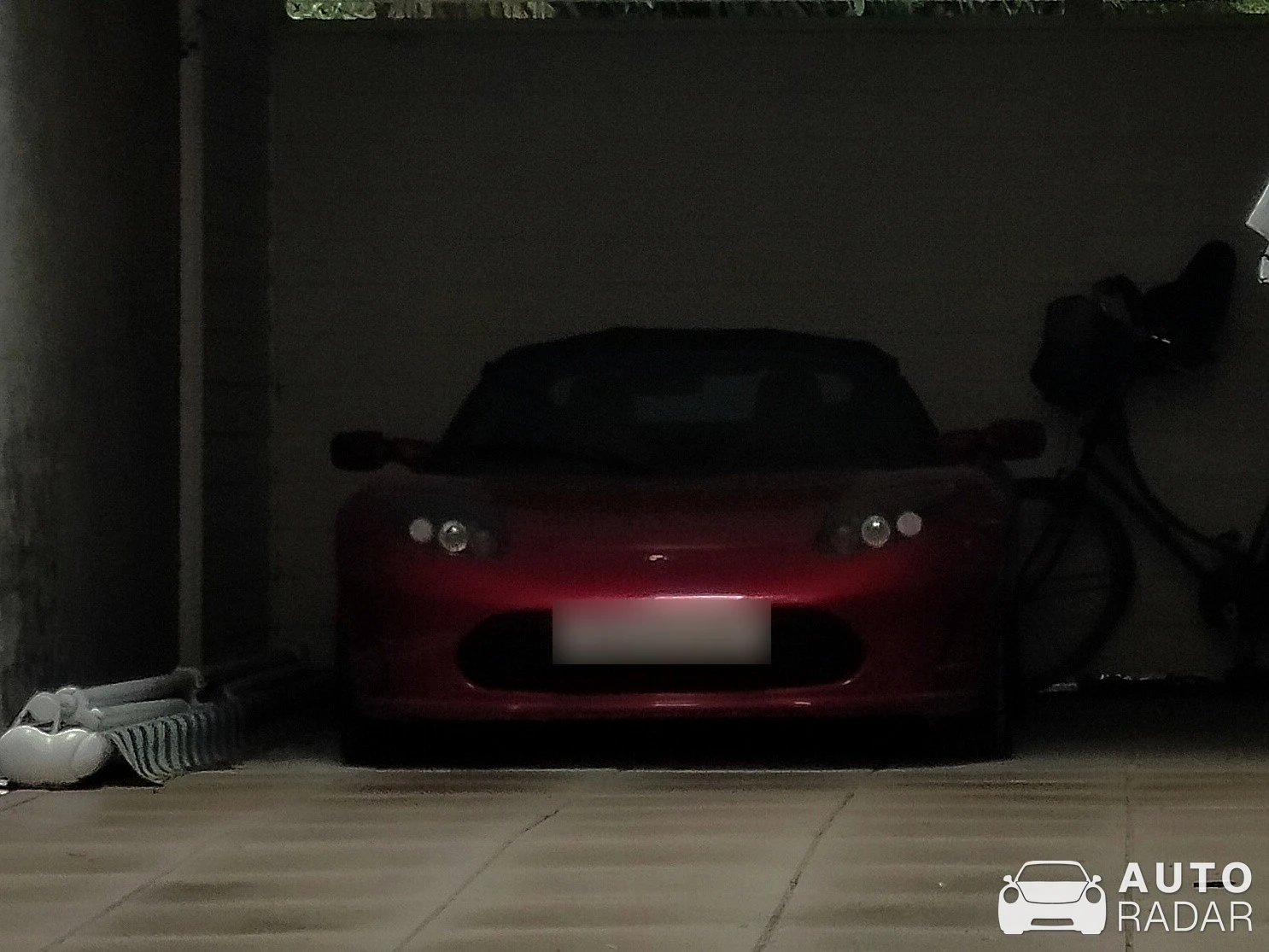 Tesla Roadster Sport spotted in Frederiksberg