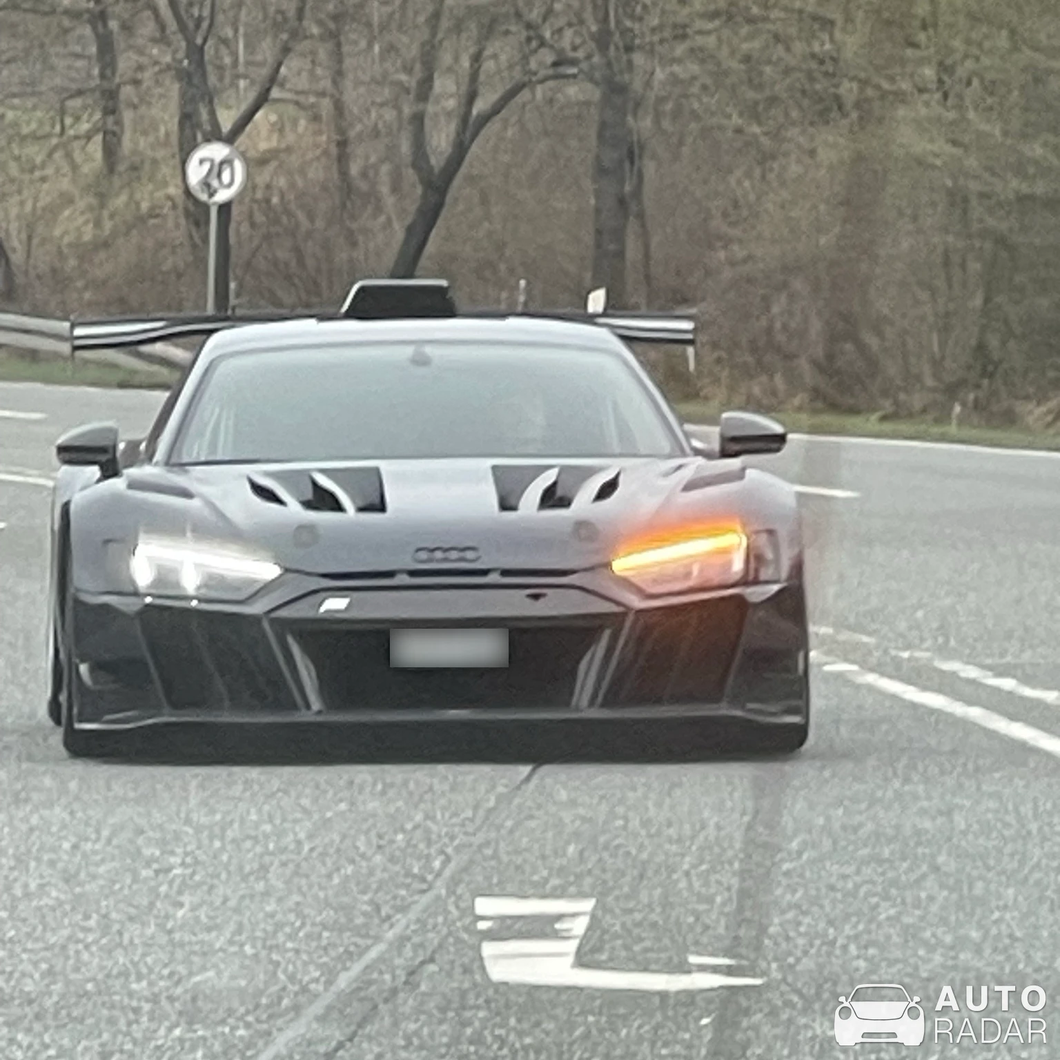 Audi R8 LMS spotted in Eschenburg