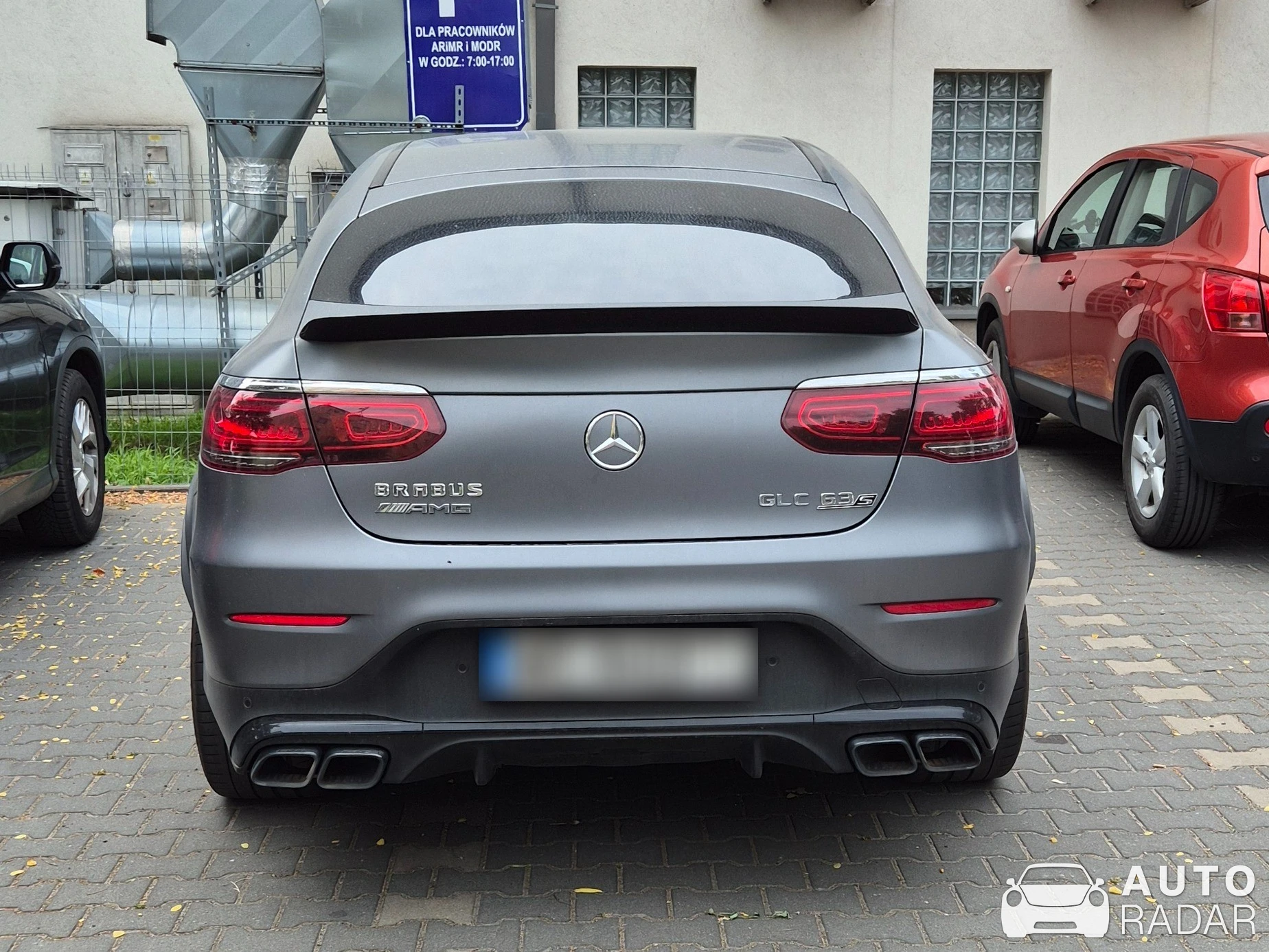 Mercedes-AMG GLC 63 S Coupé C253 2018 spotted in Szydłowiec