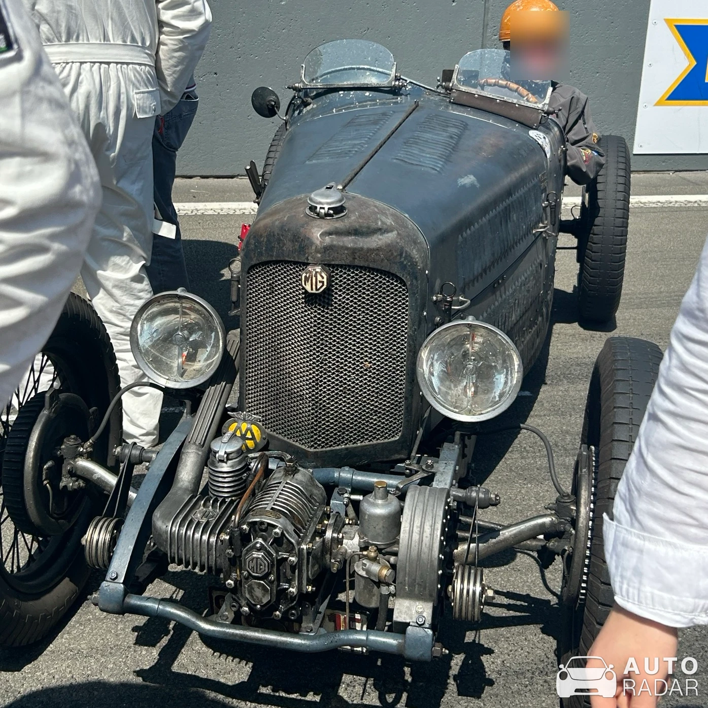 MG K spotted in Nürburg