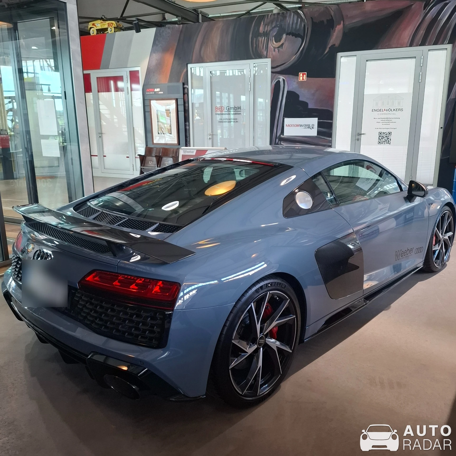 Audi R8 V10 Performance spotted in Böblingen