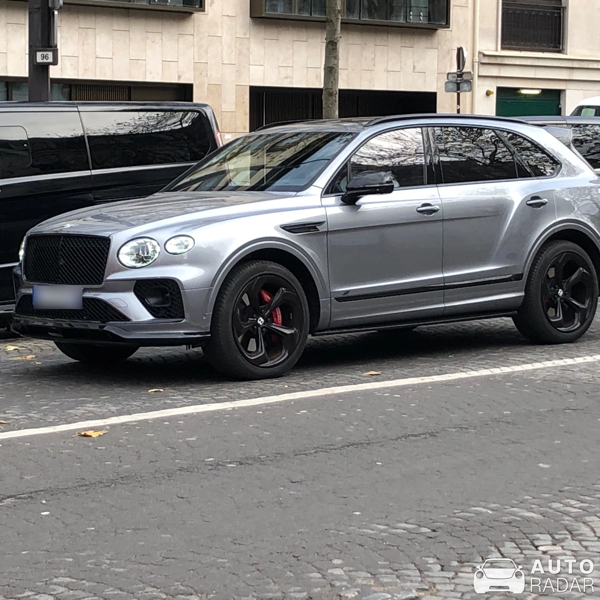 Bentley Bentayga spotted in Paris, France