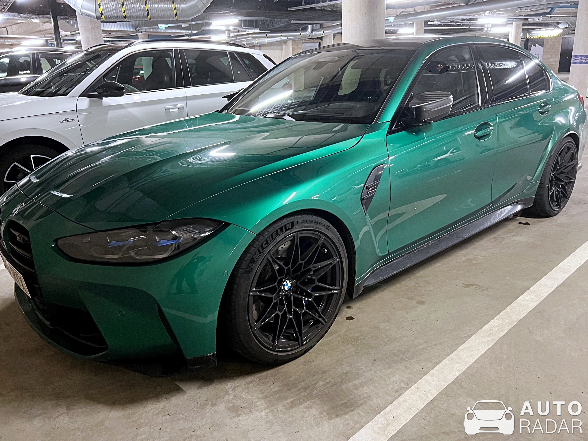 BMW M3 G80 Sedan Competition spotted in Tallinn, Estonia