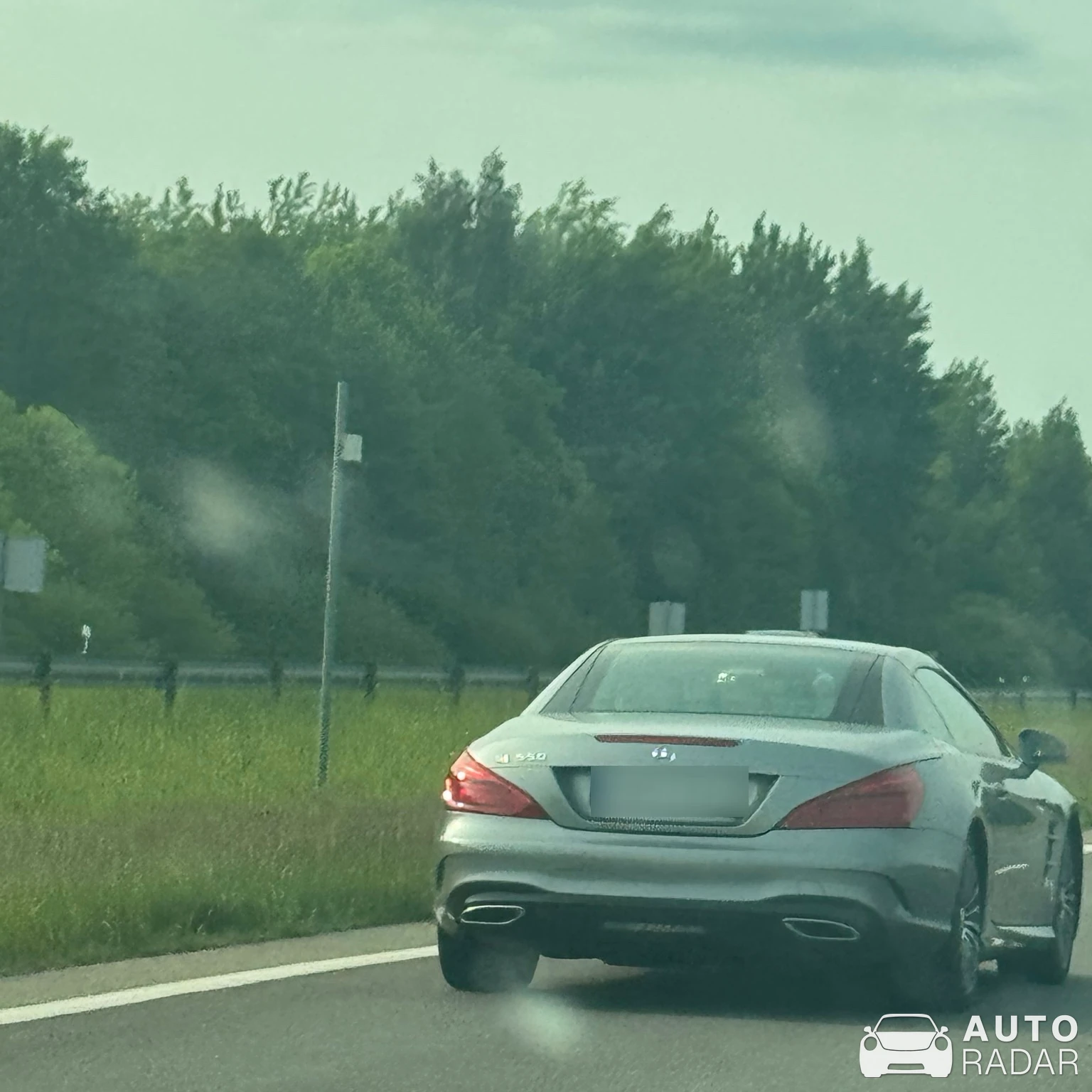 Mercedes-AMG SL 550 spotted in Šilai