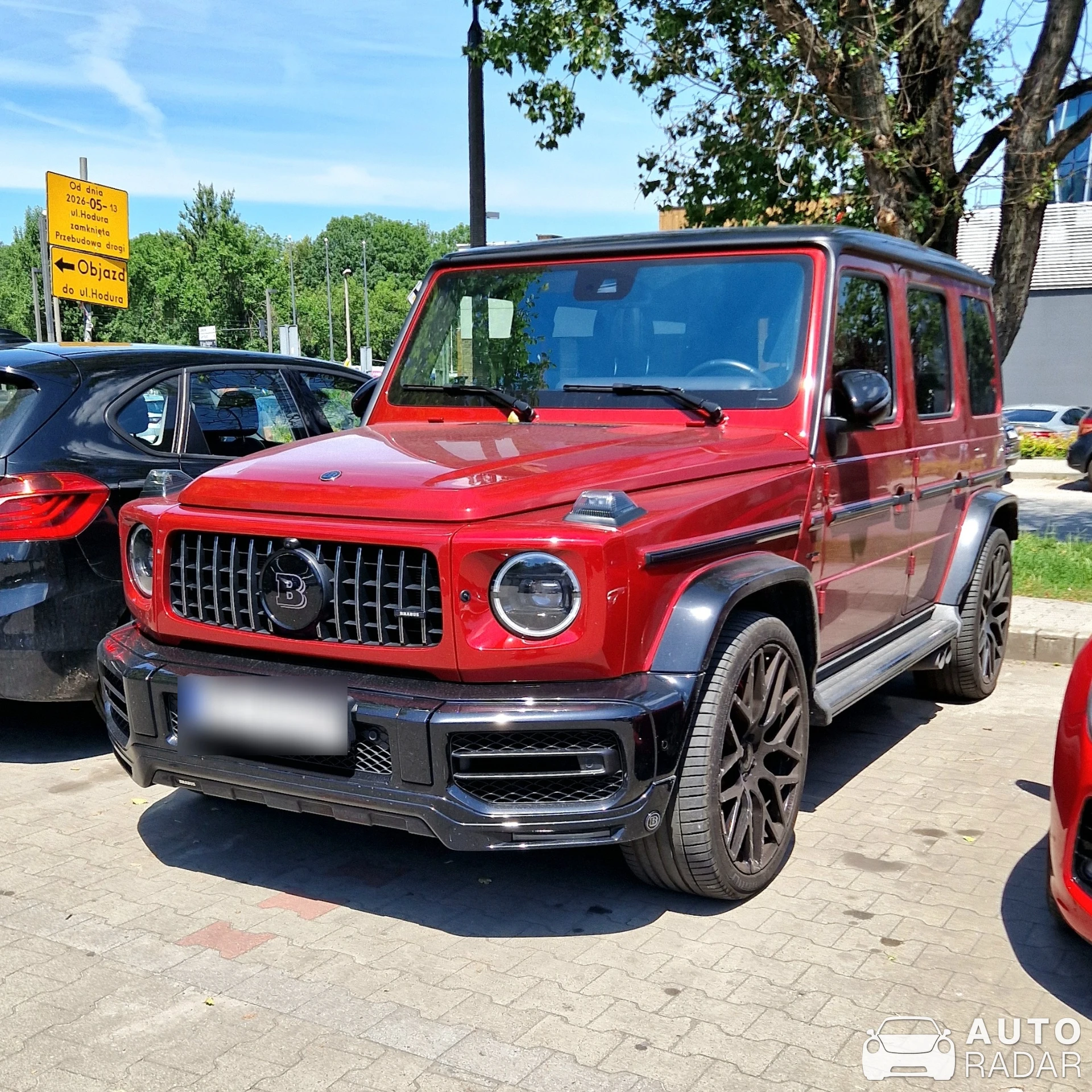 Mercedes-AMG G 63 W463 2018 Urban 700 S spotted in Kraków