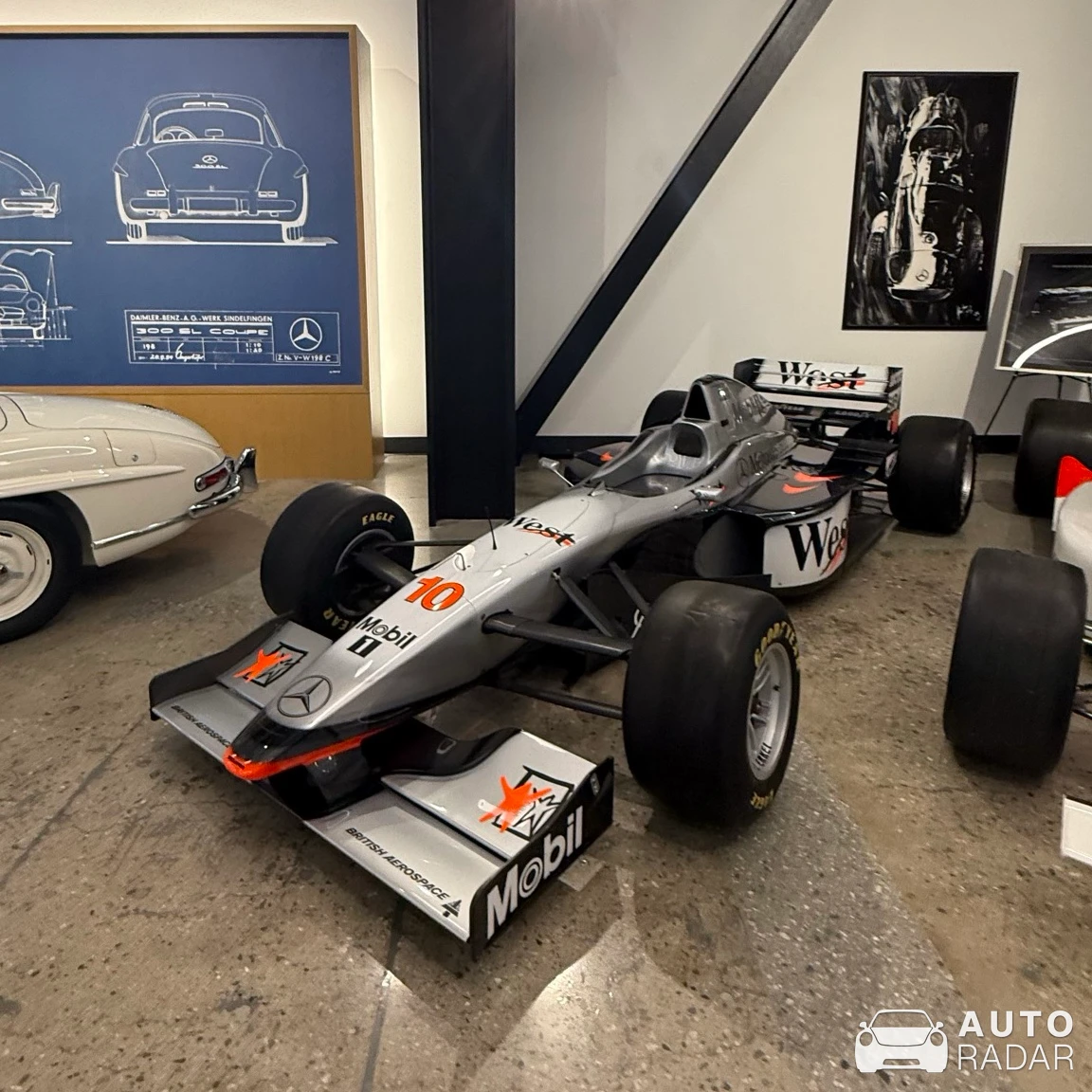 McLaren MP4/13 spotted in Long Beach