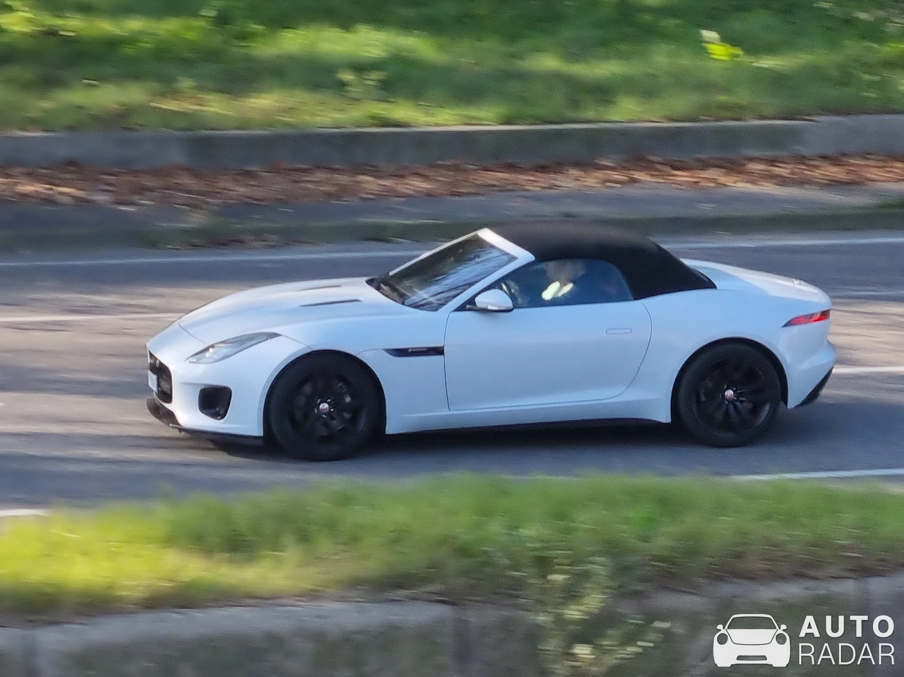 Jaguar F-Type P380 Convertible spotted in Milano, Italia