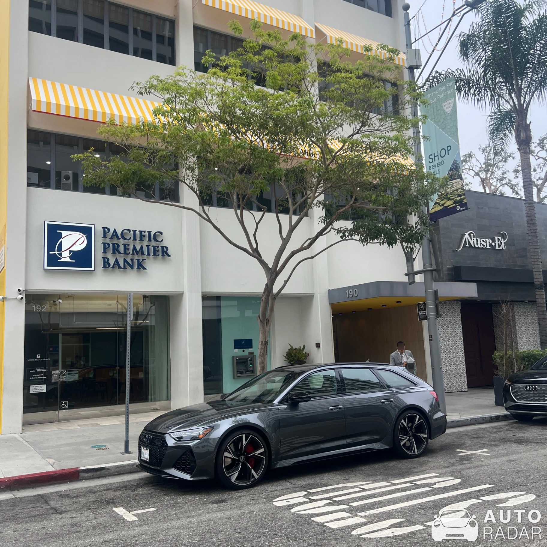 Audi RS6 Avant C8 spotted in Beverly Hills, United States