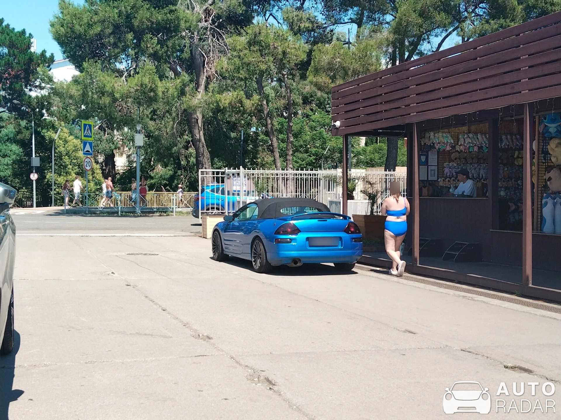 Mitsubishi Eclipse Spyder spotted in Дорохово