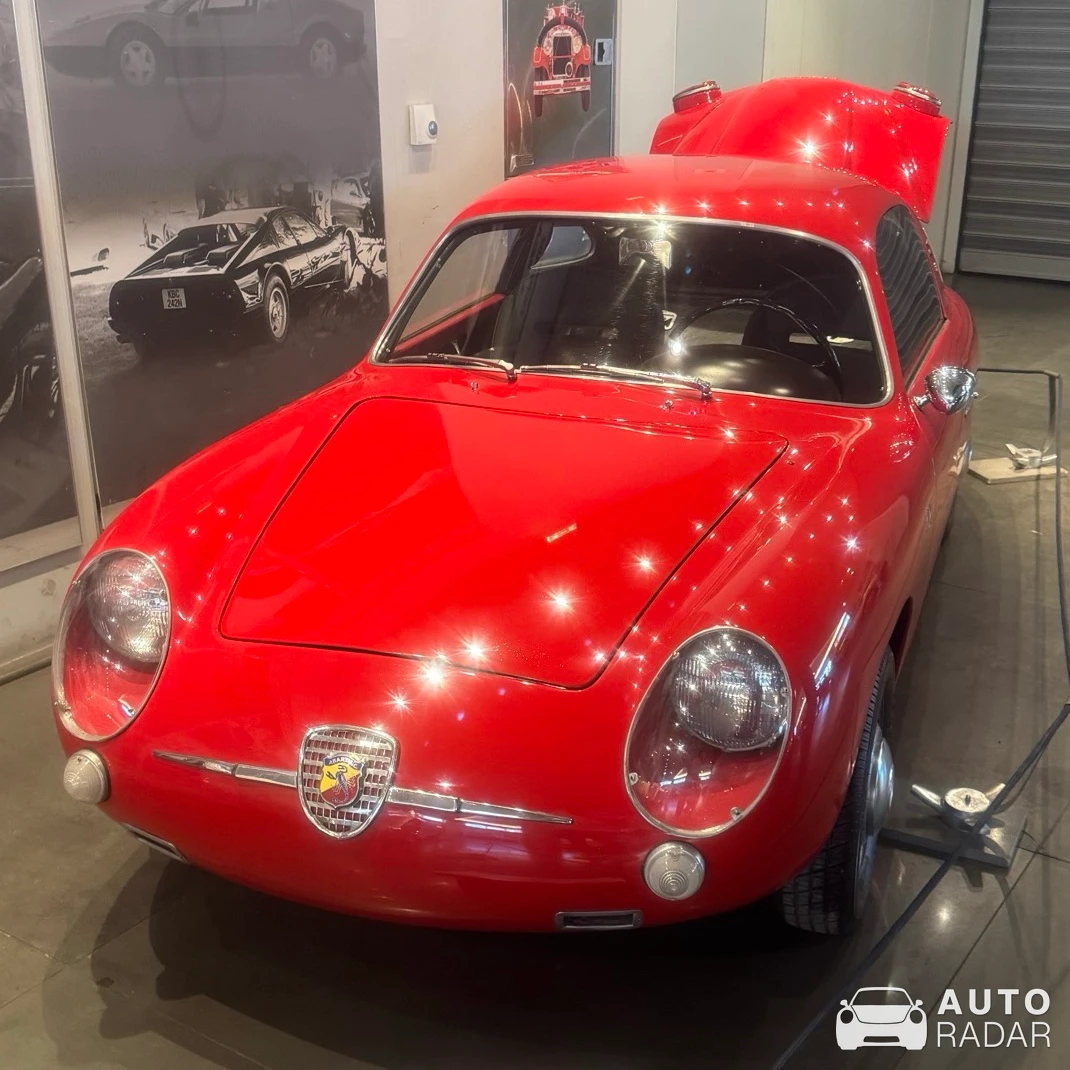 Abarth 750 Zagato Record Monza spotted in Athina, Griechenland