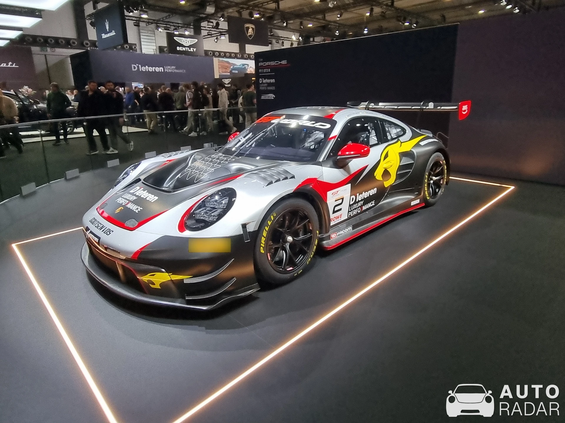 Porsche 992 GT3 Cup spotted in Brussels, Belgium
