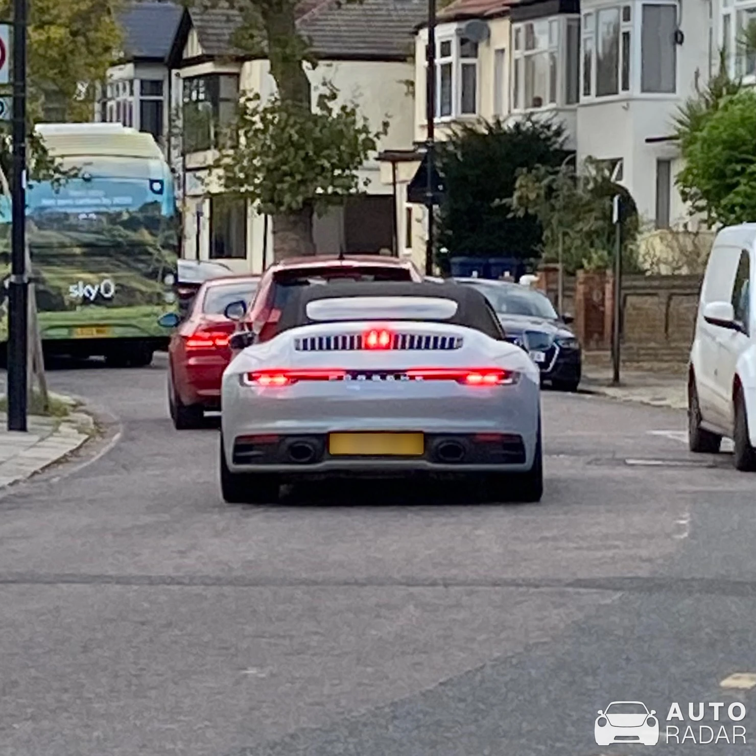 Porsche 992 Carrera 4S Cabriolet MkI spotted in Greater London, United Kingdom