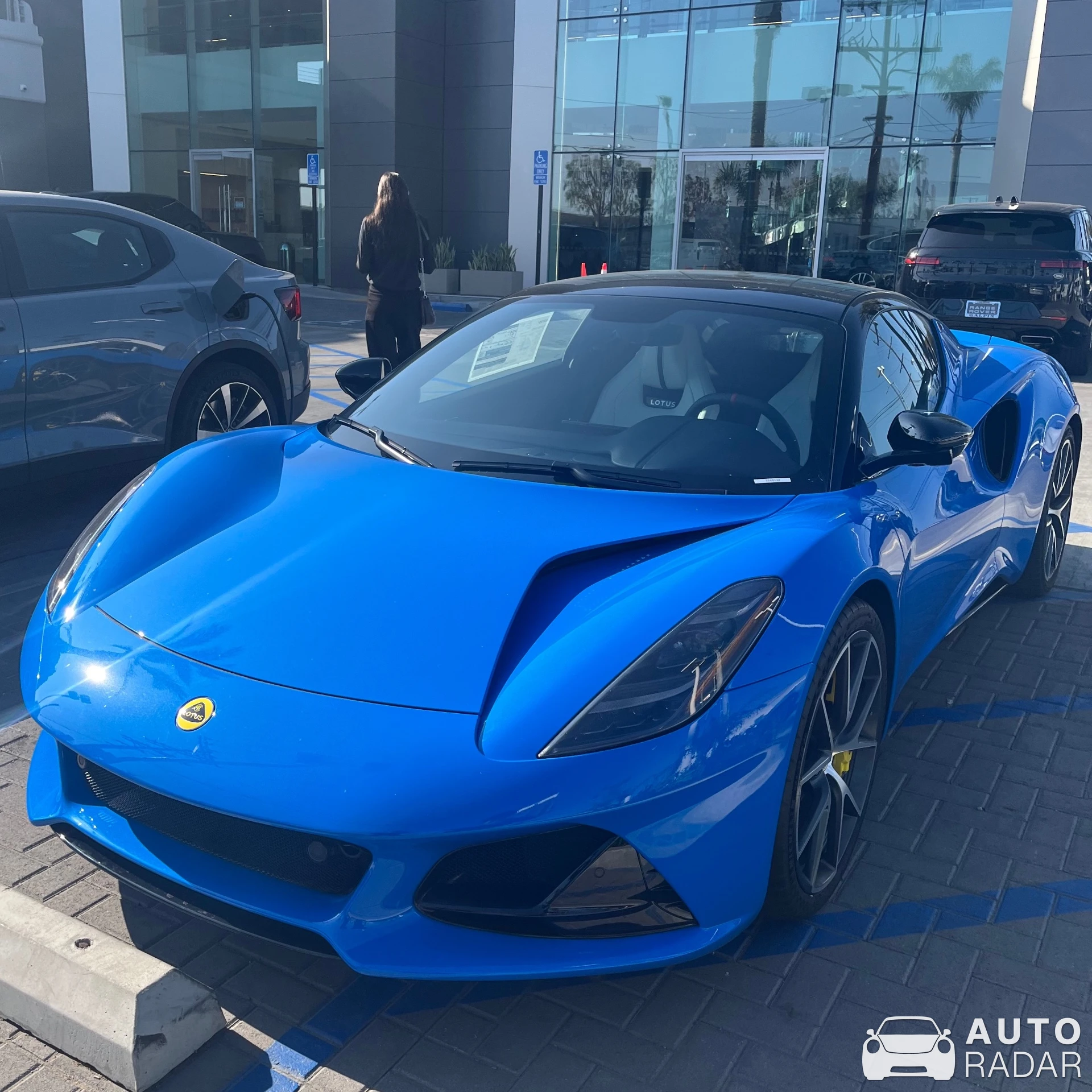 Lotus Emira V6 First Edition spotted in Los Angeles, United States