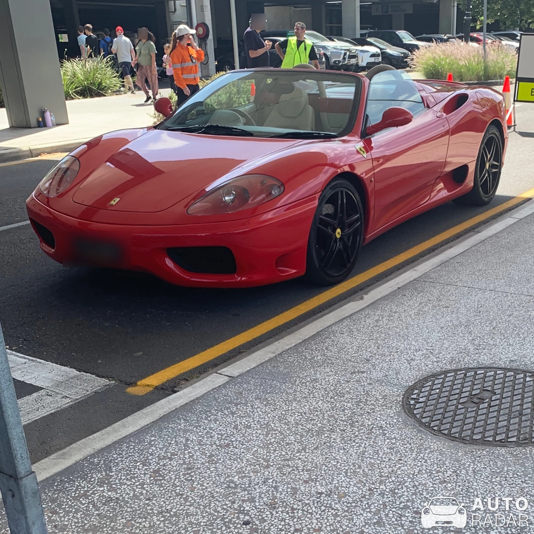 Ferrari 360 Spider spotted in Mawson Lakes, Australia