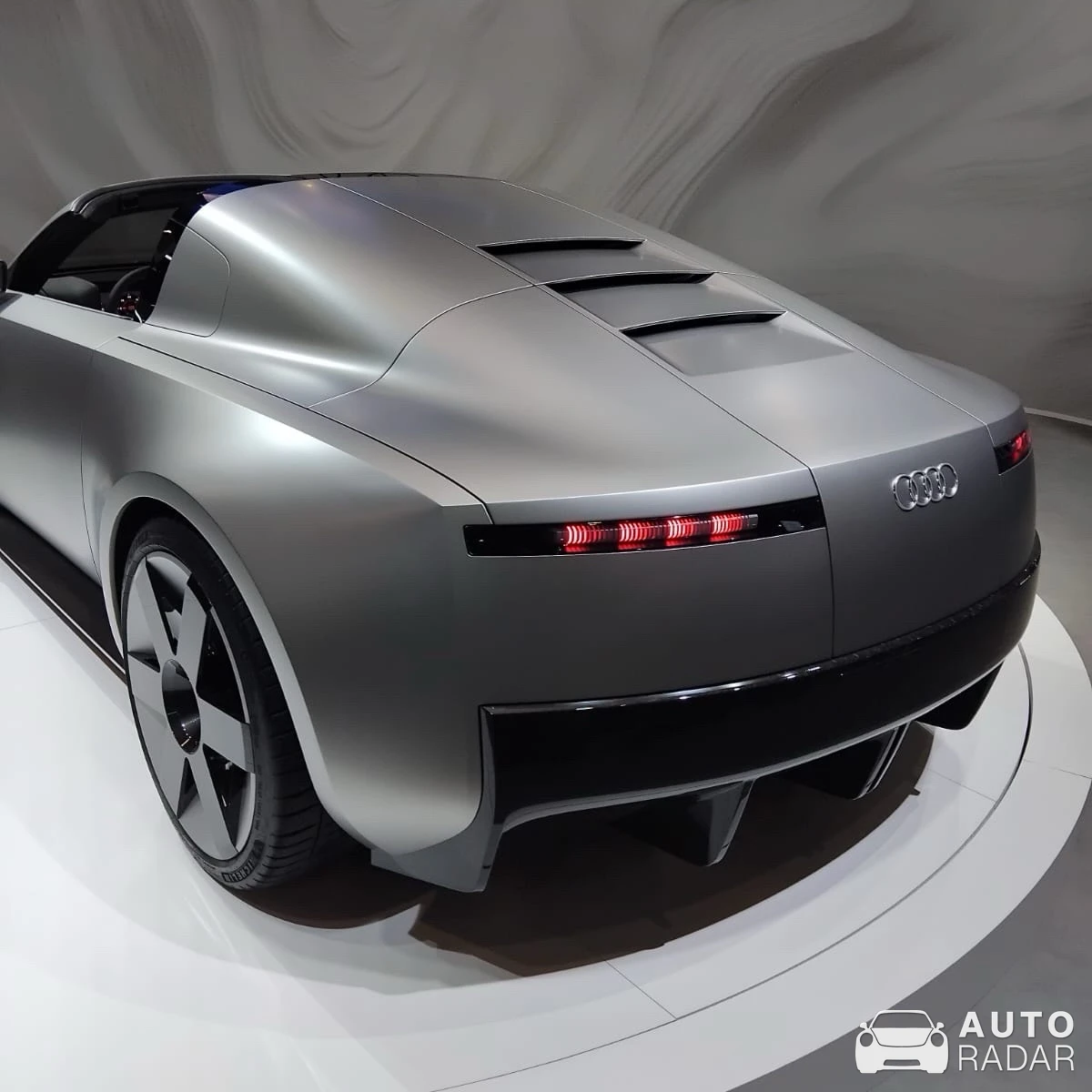 Audi skysphere concept spotted in Brussel, België