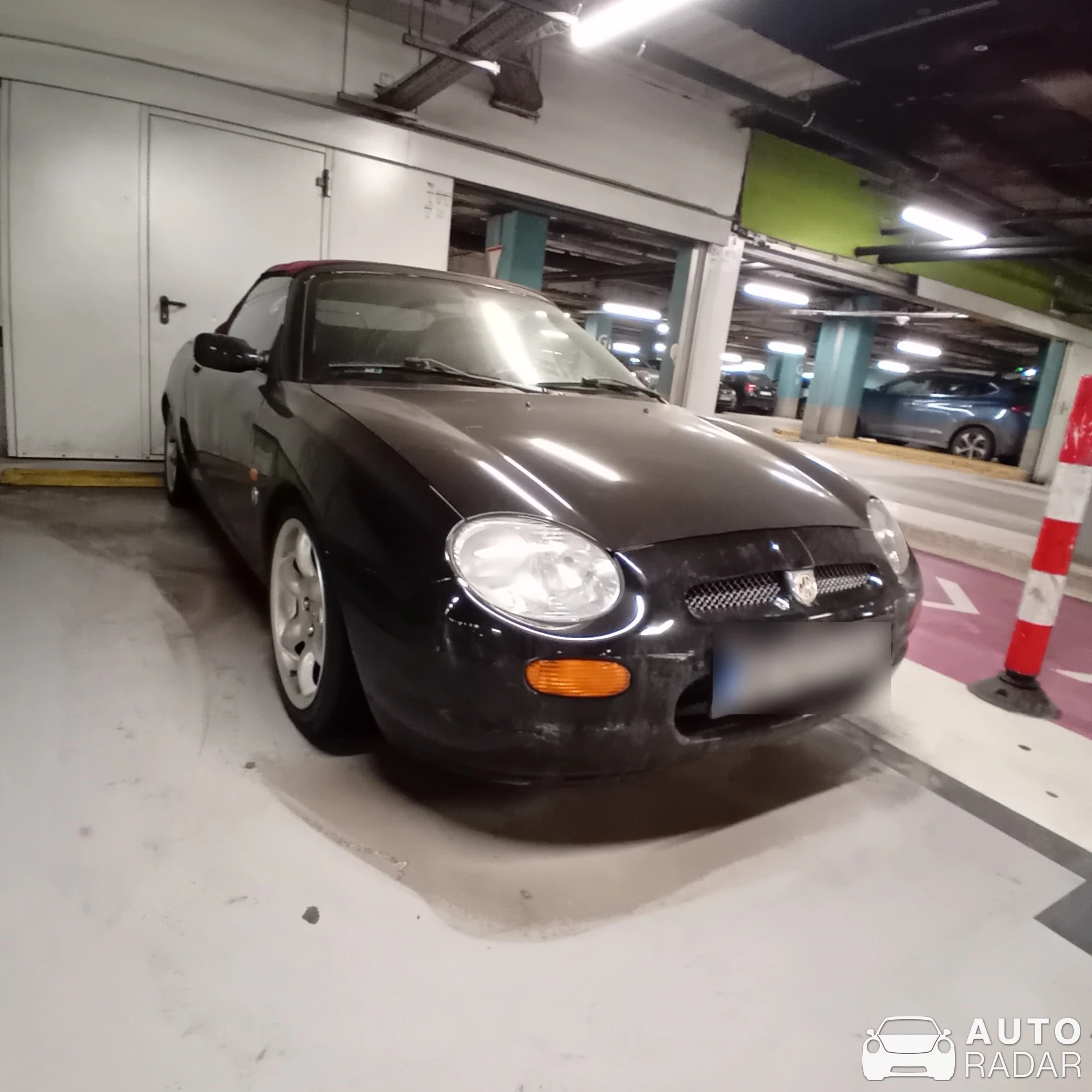 MG F spotted in Budapest, Hungary