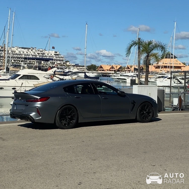 BMW M8 F93 Gran Coupé spotted in Quarteira, Portugal