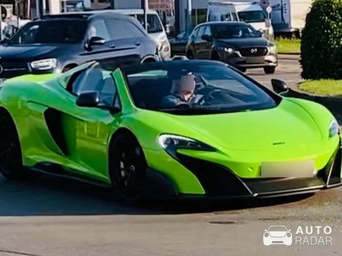McLaren 765LT Spider spotted in Hulshout, België