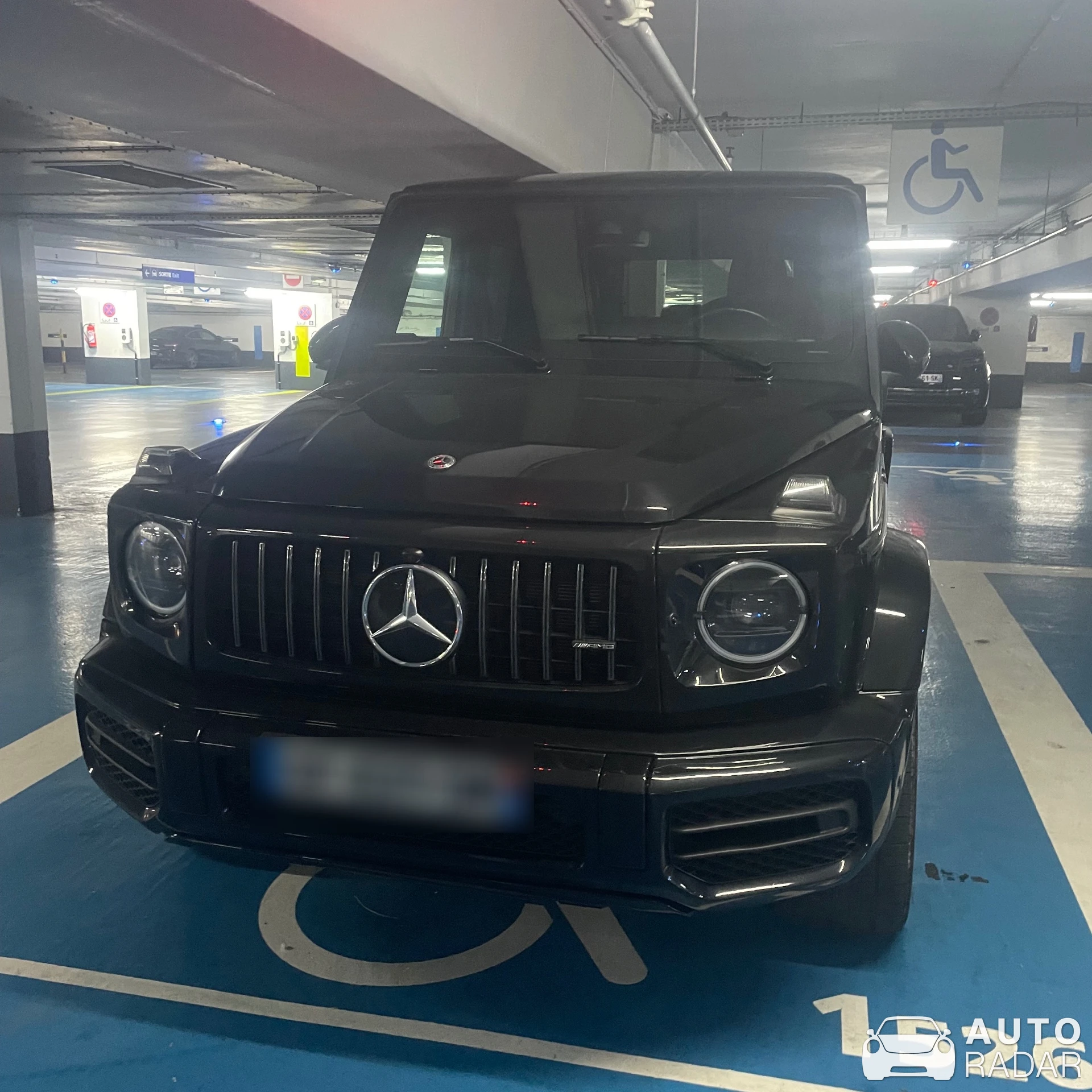 Mercedes-Benz G 63 W463 spotted in Paris, France